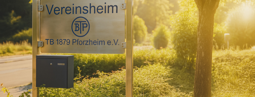 Vereinsheim Turnerbund 1879 Pforzheim e.V. bei Sonnenschein
